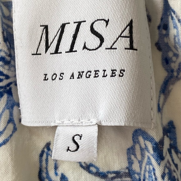 50% OFF SALE Misa Los Angeles Floral Long Sleeve Mini Dress - Picture 9 of 10